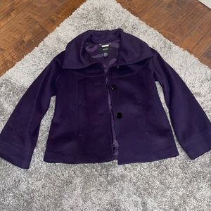 Alfani wool jacket pea coat